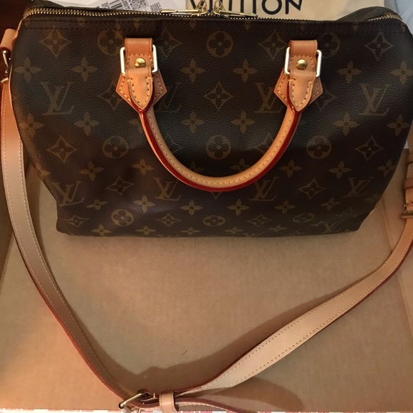 Louis Vuitton Handbags - S🚫LD!!! AUTHENTIC “LIKE NEW” LOUIS VUITTON SPEEDY MONOGRAM BANDOULIÈRE 30